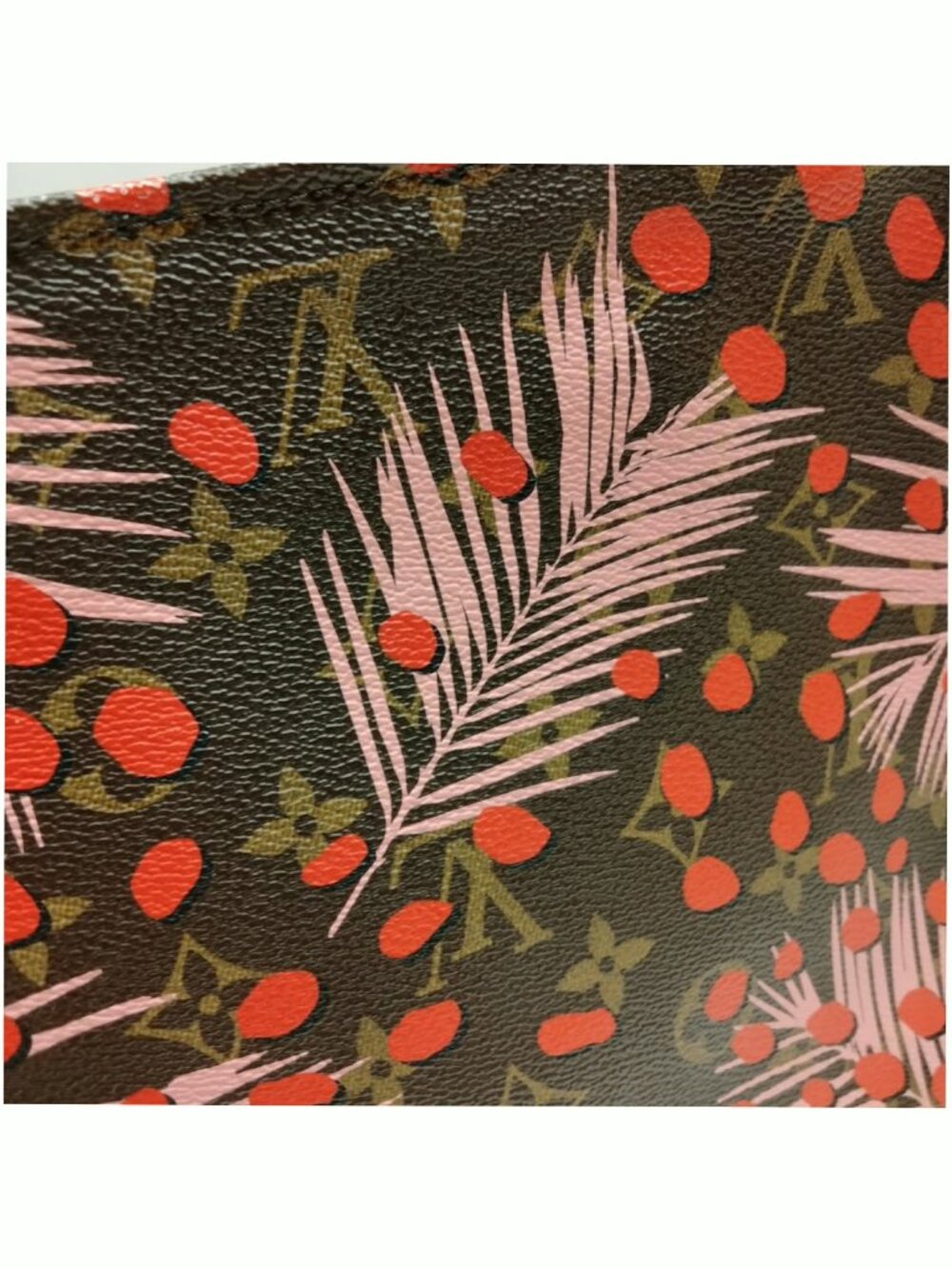 Authentic Louis Vuitton Monogram Jungle Print Pouch Cosmetic Clutch LV - Picture 15 of 16